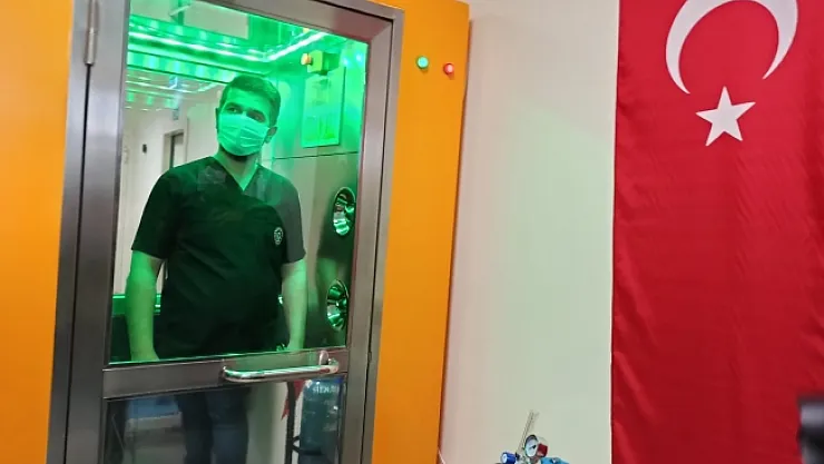 Virüs ve bakterileri 1 dakikada temizleyen kabin Malatya'da!