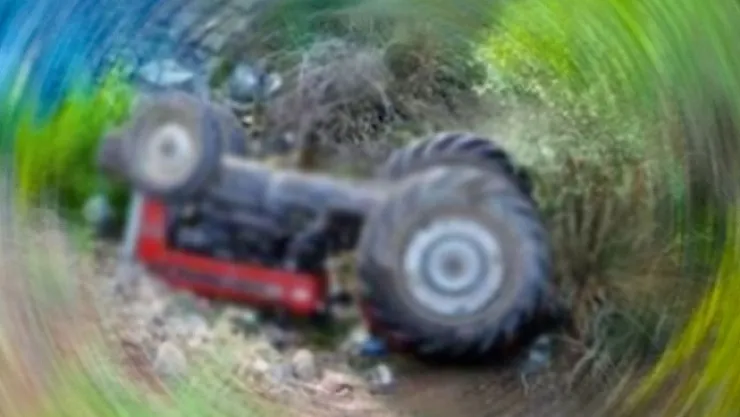 12 yaşındaki çocuk devrilen traktörün altında kaldı, öldü!