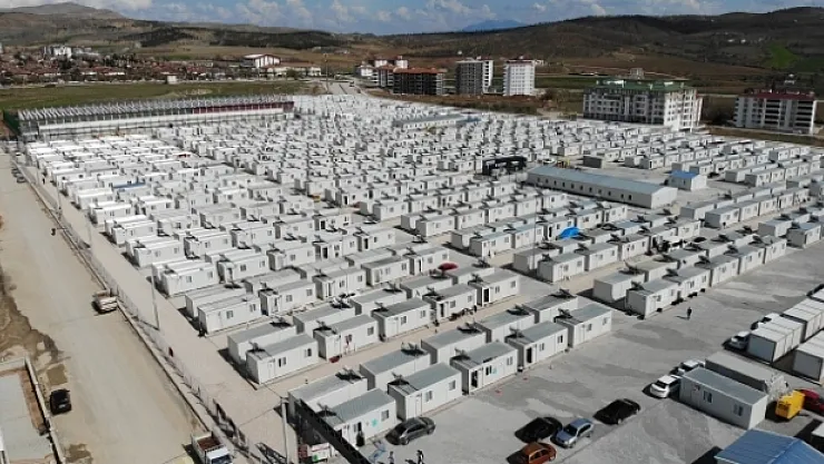 Bin 640 aile konteyner kentlere yerleşti, nakdi yardım 93 milyonu geçti