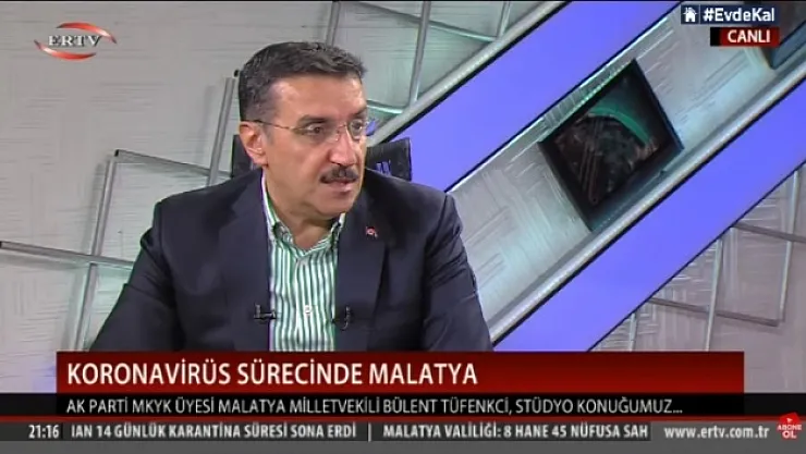 İşte Malatya'da ki Koronavirüs Sayıları! Tüfenkci Canlı Yayında Açıkladı!