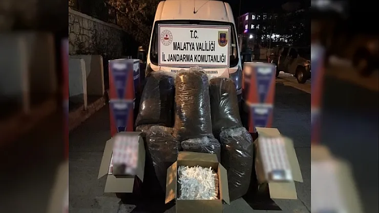 Malatya'da kaçakçılara operasyon: 1 zanlı yakalandı!