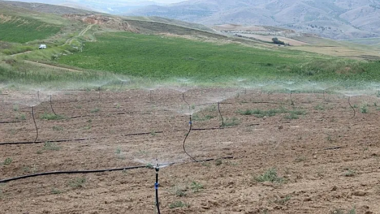 Malatya'da sulama sezonu açıldı!