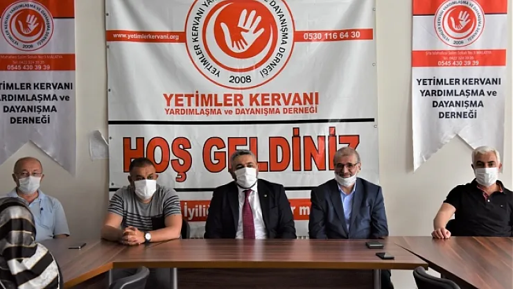 MTSO'dan yetimlere alışveriş çeki ve gıda yardımı