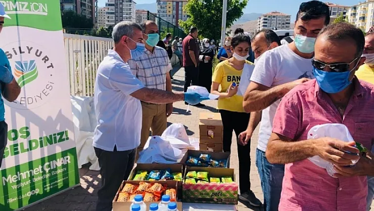 Başkan Çınar, YKS' ye giren öğrencileri yalnız bırakmadı