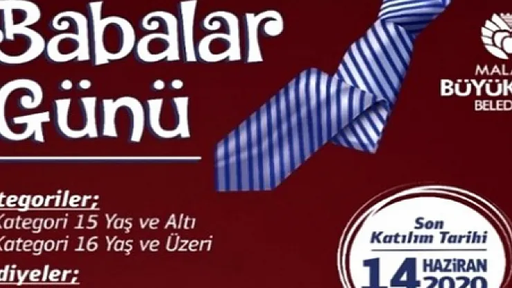 Büyükşehir'den babalar için mektup yarışması!  İşte ödüller....