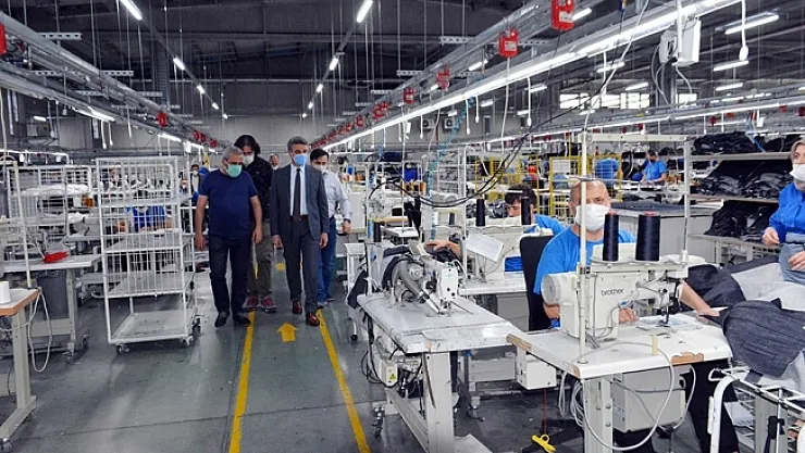 Malatya'daki iki işletmeden maske üretimine destek!