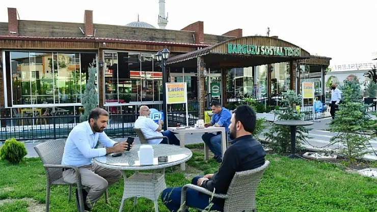 Sosyal tesisleride Covid-19 önlemleri...