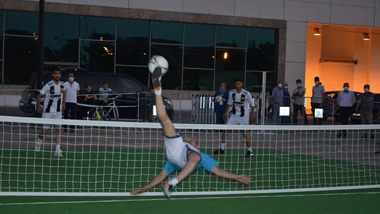 Ayak tenisi turnuvası 1.etabının finali tamamlandı