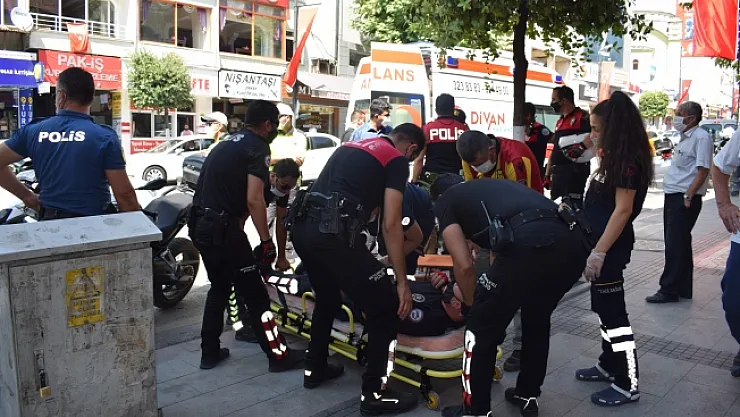 Malatya'da motorize polis ekipleri kaza yaptı: 2 yaralı