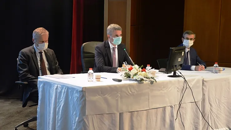 Malatya İl Koordinasyon kurulu toplandı! Vali Baruş maske konusunda uyardı!
