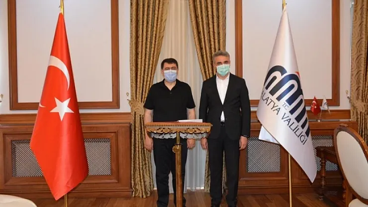 Vali Şahin, eski makamına bu kez ziyaretçi olarak geldi!