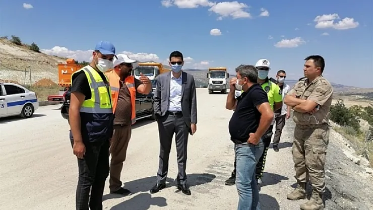 Yol çöktü Karahan Tüneli ulaşıma kapandı!