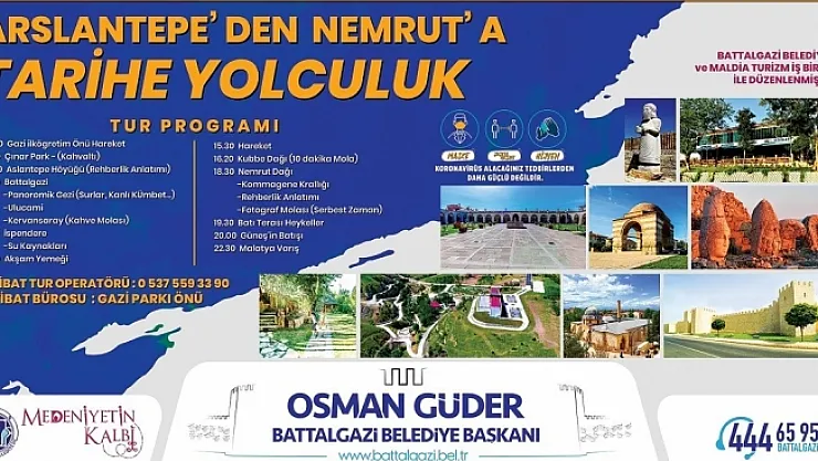 Arslantepe'den Nemrut'a tarihi yolculuk