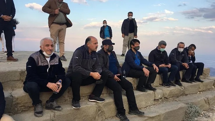 Büyükelçisi Miyajima, Nemrut Dağı'na hayran kaldı