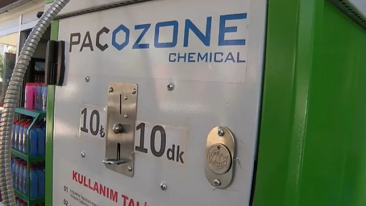 Korona virüse karşı araçları ozon gazı ile koruma yöntemi