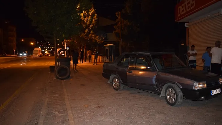 Malatya'da seyir halindeki otomobile silahlı saldırı: 1 yaralı