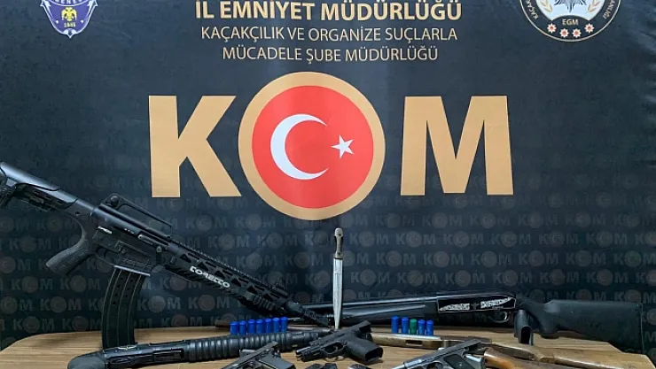 Malatya'da yasa dışı silah ticaretine darbe