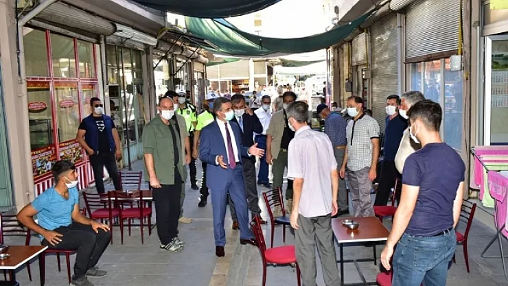 Malatya'da Covid-19 denetimine hız verildi