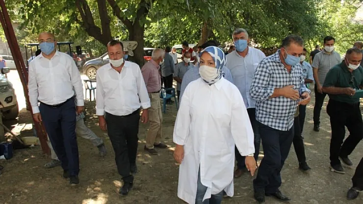 Milletvekili Çalık deprem bölgesinde...