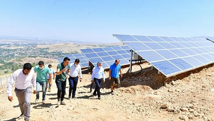 Yeşilyurt 1'inci Güneş Enerji Santrali'nde enerji üretimi başladı