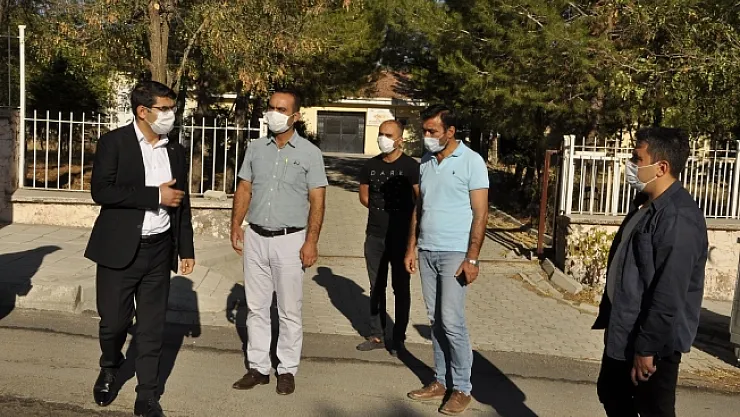 Arguvan'da okullara korona denetimi