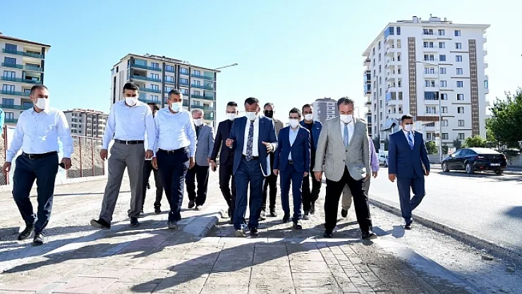 Başkan Gürkan çalışmaları yerinde inceledi