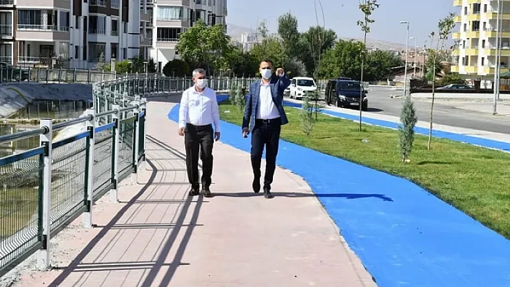 Horata Çayının çevresine yeni bir yaşam alanı kurdu