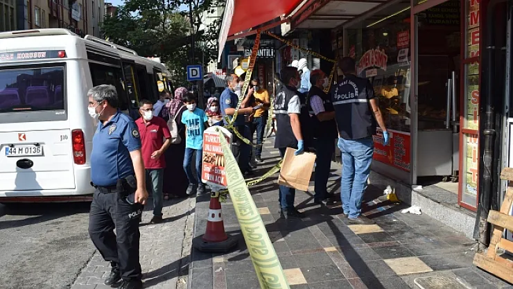 Malatya'da silahlı kavga! Göğsünden vuruldu!