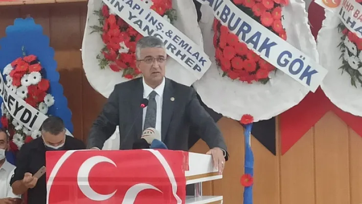 MHP Genel Başkan Yardımcısı Aydın Malatya'da konuştu... &quotYunanistan'ı maşa olarak sahaya sürüyorlar&quot