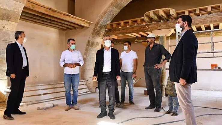 Aşağıköy'deki 350 yıllık tarihi cami restore edildi