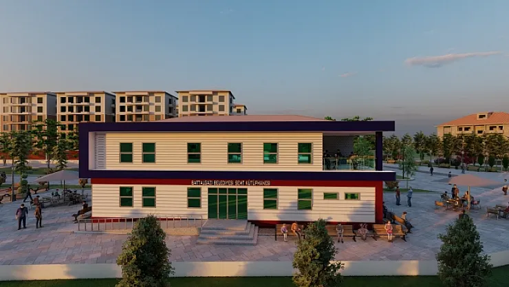 Battalgazi'ye Semt Kütüphanesi yapılıyor