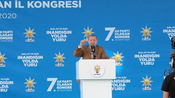 Erdoğan'dan Malatya'da Makron ve Wilders'e sert tepki!