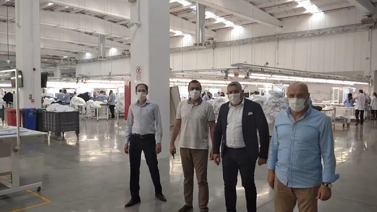 ''Fabrikalarda tedbirler alınarak üretim devam ediyor''