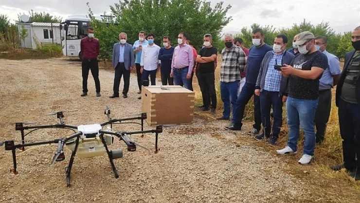 Malatyalı çiftçileri İHA ile tarım yapacak