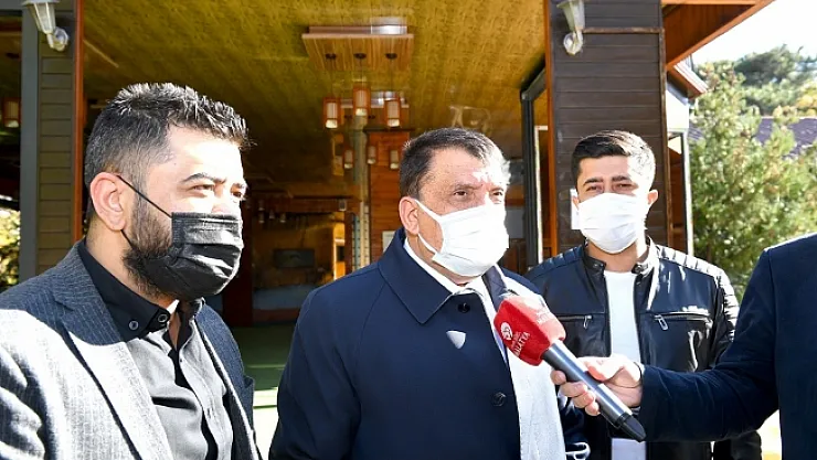 Gürkan, Sümer Park esnaflarının sorunlarını dinledi