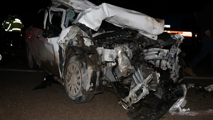 Malatya'da feci kaza: 3 ölü, 1 yaralı