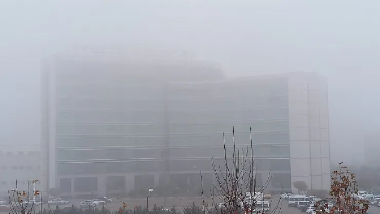 Malatya'da göz gözü görmüyor! Kentte yoğun sis etkili oluyor