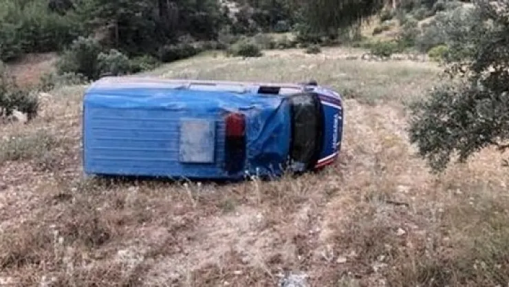 Malatya'da jandarma aracı devrildi: 5 asker yaralı!