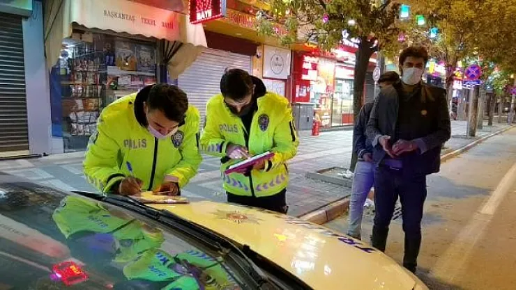 Malatya'da kısıtlamaya uymayan 84 kişiye ceza yağdı!