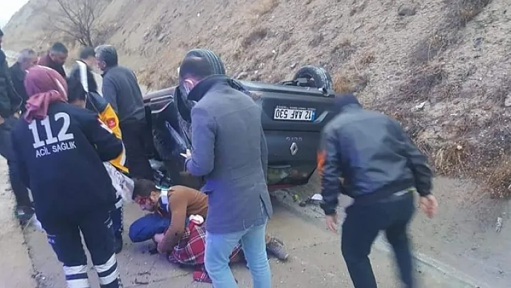 Malatya'da feci kaza! 3 kişi ölümden döndü