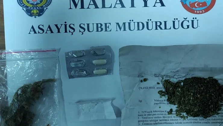 Malatya'da uyuşturucu operasyonu: 2 tutuklama