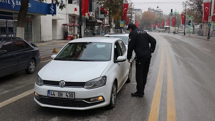 Malatya'da 80 kişiye sokağa çıkma cezası!