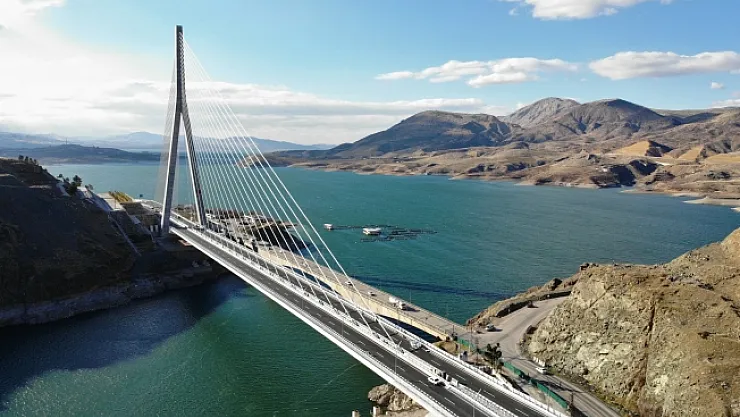 16 ili bağlayan yeni Kömürhan Köprüsü yarın açılıyor