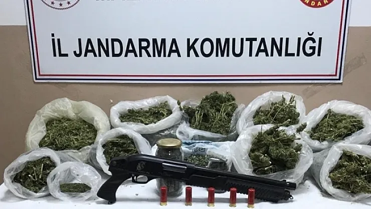 Malatya'da 5 kilo 300 gram esrar ele geçirildi