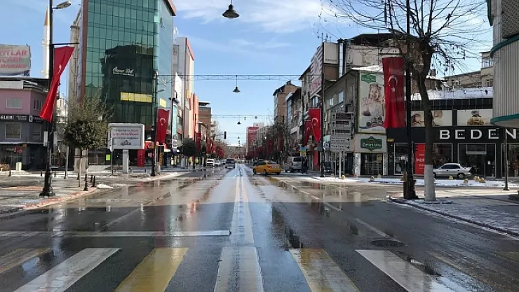 Malatya'da kısıtlama sessizliği