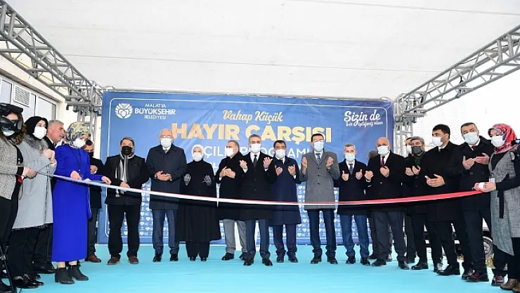 Vahap Küçük Hayır Çarşısı hizmete açıldı