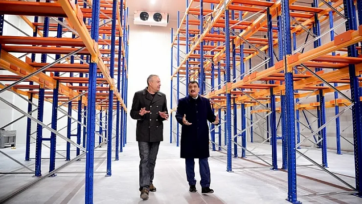 Lisanslı depo inşaatında son aşamaya gelindi