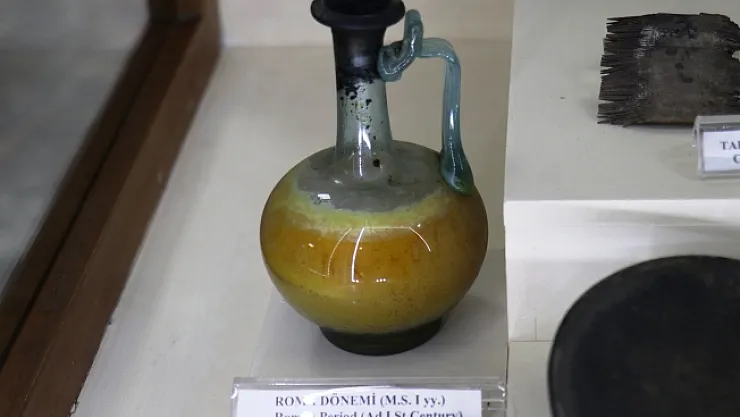 2 bin yıllık yağdanlık Malatya Arkeoloji Müzesi'nde sergileniyor