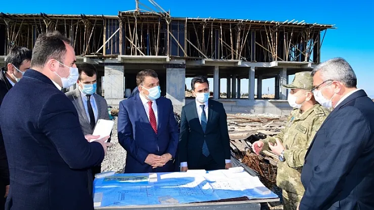 Altay Kışlası sosyal tesislerinde sona gelindi