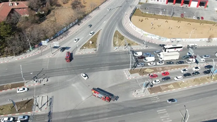 İtfaiyenin güzergahındaki trafik lambaları yeşil yanacak